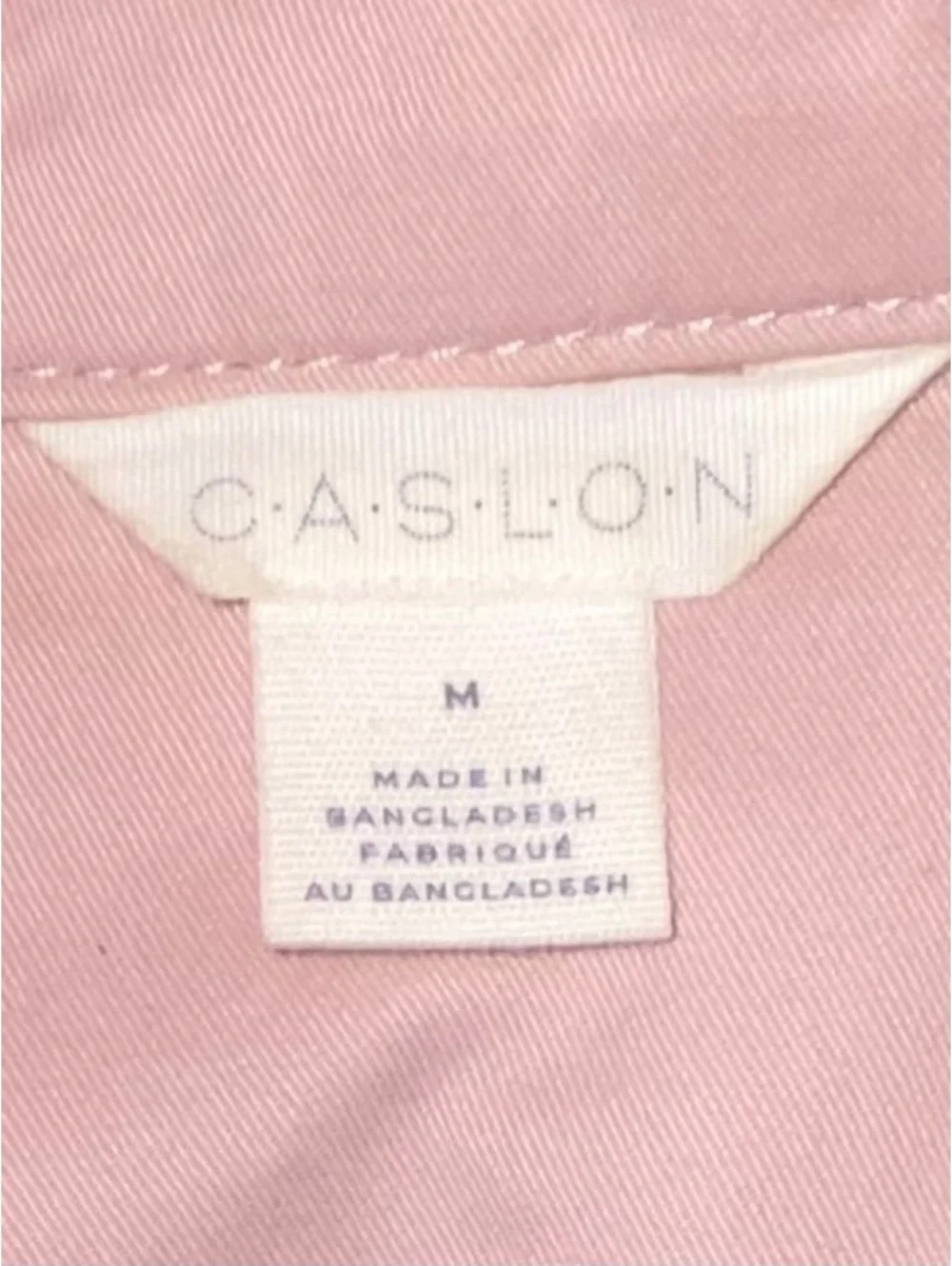 Caslon Pink Denim Jacket - Picture 6 of 6